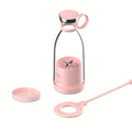 350ML Portable Electric Wireless Mini Fruit Blender Juicer - Perfect for On-the Go!